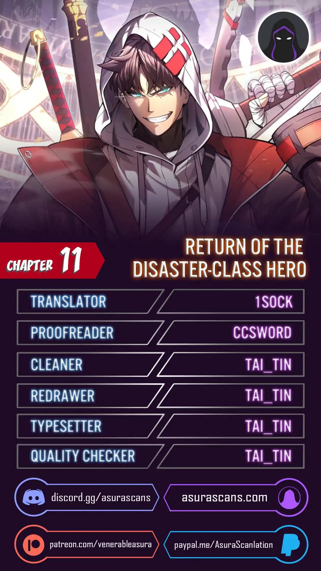 The Return of the Disaster-Class Hero Chapter 11 1